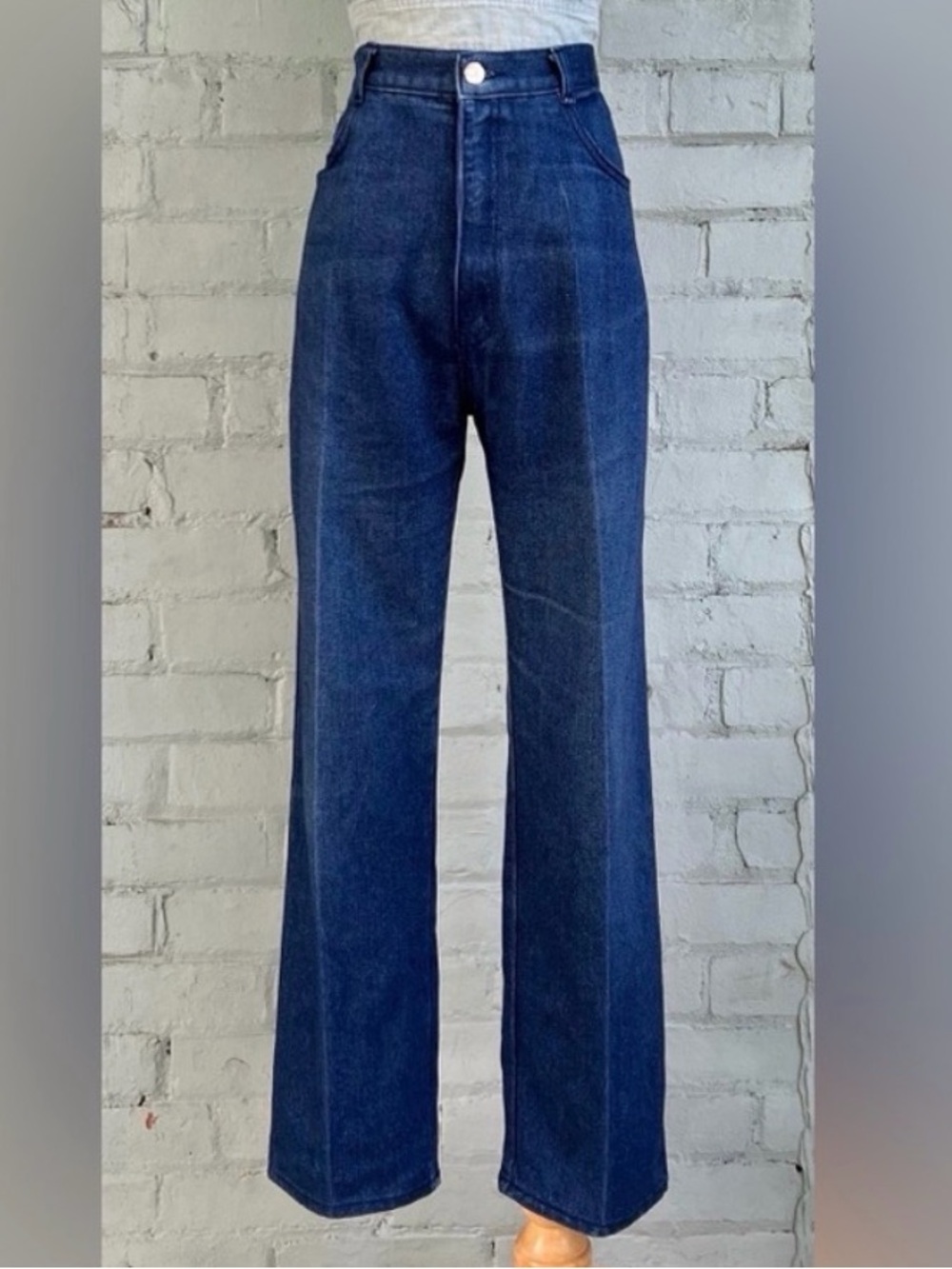 Vintage 90s High-Waisted Dark Wash Jeans
